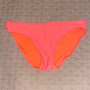 Aerie Coral and Orange Bikini Bottom